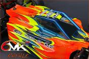 Carrosserie lexan "RAFALE" pour HB/MUGEN  6MIK