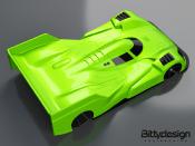 Carrosserie non-peinte 1/12e ROBOX Pan-Car Light Weight BITTYDESIGN