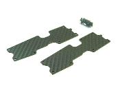 Renforts de triangles arrières carbone 1.5mmS35-T2/e(2)  SWORKZ