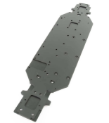 Châssis noir anodisé 4mm SCT410.2 TEKNO-RC