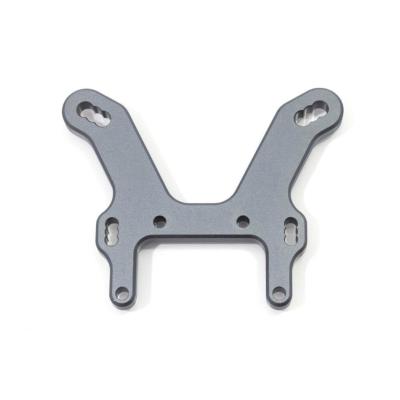 NEW - Support d'amortisseur AVANT (hauteur B, 7075 CNC, anodisation GM, EB/NB48 2.x) TEKNO-RC