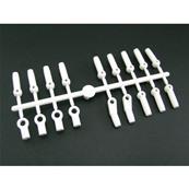 Lot de chappes plastiques blanches