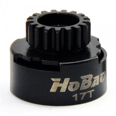 Cloche ventilée CNC 17 dents HOBAO RACING