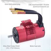 Combo 1/10eme Variateur 80 Amp + Moteur Brushless 3665 4200kV SURPASS HOBBY