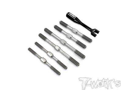 Kit de pas inversés en titane pour Tekno EB48 2.0 T-WORK'S