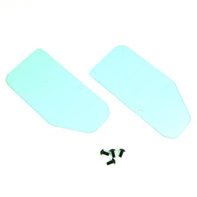 Bavettes arrières de protection de triangles ET48/NT48/MT410 TEKNO-RC