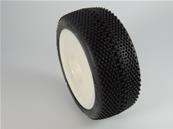 Pneus T-Pro "Harabite" T3 Soft montés-collés sur jates blanches