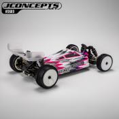 Carrosserie non-peinte S2 pour Schumacher CAT PB + aileron J-CONCEPTS