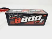 Accu Lipo WSLine 6600 75c 4S (prise Deans) 4S2P
