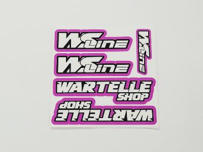 Stickers WSLine / Wartelle Shop 75x75 (différentes couleurs) WS-LINE