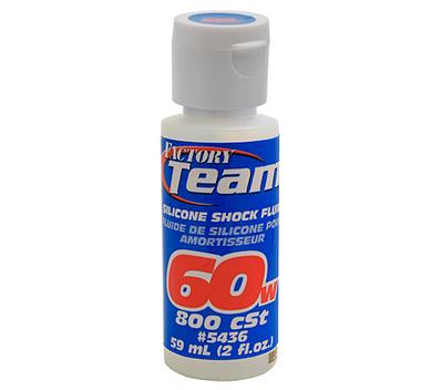 Huile silicone 60wt (60ml) (800cst) TEAM-ASSOCIATED