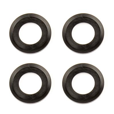 Bleeder shock cap seals 16mm (4) TEAM-ASSOCIATED