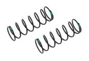 Ressorts d'amortisseurs avant verts 4.85 lb/in, L68, 8.0T, 1.5D (2) TEAM-ASSOCIATED