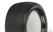 Pneus HOLE SHOT 2.0 M3 Soft arrière Buggy 1/10 (2) avec mousses