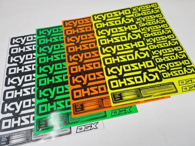Autocollants KYOSHO - différents choix de couleurs WS-Line