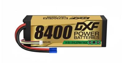 Lipo batterie 4S 14.8V 8400mAh 140C GoldSeries EC5 DXF-POWER