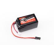Accu de réception 2600mAh 7.6v LiHV prise JR (type pyramide) RUDDOG