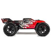 KRATON 6S 1/8e V5 4WD BLX Speed Monster Truck with Spektrum Firma RTR, Red ARRMA