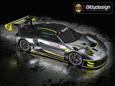 Carrosserie 1/7e P-GT3R 1.5mm pour ARRMA Infraction/Limitless (Pré-découpé-non peinte) BITTYDESIGN