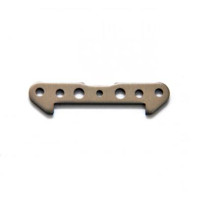 Cage front lower aluminium arm holder (A-plate) HOBAO RACING