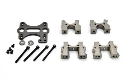 Cnc center differential mount set pour Hyper SS EP, GTB EP/GP HOBAO RACING