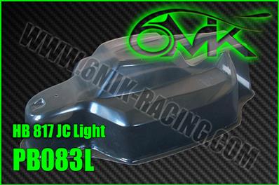 Carrosserie lexan "JC Light" pour HB 815/817 (non peinte) 6-MIK