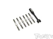 Kit de pas inversés titane pour Sworkz S12-2
