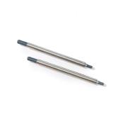 Tige d'amortisseur (longueur B, 63mm, acier, 2pcs) TEKNO RC