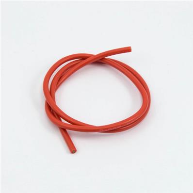 Fil silicone rouge Ø14 (50cm)