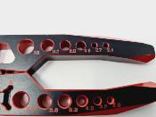 Pince Multi-fonctions aluminium Noir/Rouge WS-LINE