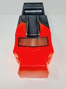 CARROSSERIE ET48 2.x ROUGE/GUN METAL/BLEU PEINTE POUR ET48 2.0 - 2.2 TEKNO-RC