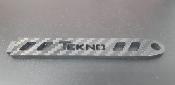 Strap batterie carbone gravé 3mm pour Tekno EB410.2 WS-LINE