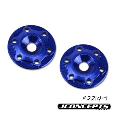 Rondelles d'aileron buggy/truggy bleues J-CONCEPTS