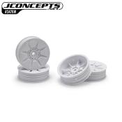 Jantes Avant "PIONEER" 2.2" Slim Hex 12mm pour B7.1/YZ2/XB2/LD3/22X (2 paires) (choix de couleurs) J-CONCEPTS