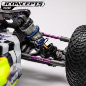 Set de Biellettes Titane Purple pour ASSO RC10B7.1/B7 (6pcs) JCONCEPTS  
