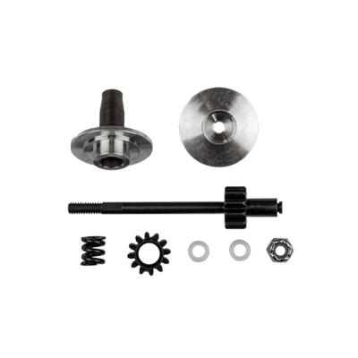RC10 6-Gear Transmission Top Shaft, Pinion, Outer Hub and Diff Spring RC10 TEAM-ASSOCIATED