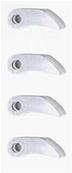 Masselottes d'embrayage aluminiums standard (4)
