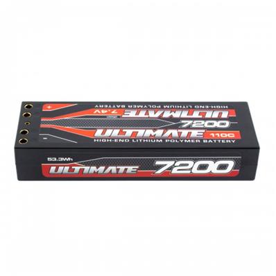 Accu Ultimate Racing 7200 110C Stick 7.4V 2S (PK 4mm)