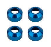 Protection de cardans aluminiums bleues (4) RC8B4/B4.1/T4 TEAM-ASSOCIATED