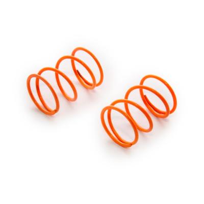 Paire de ressorts oranges hard pour gamme Rally-game (2) HOBAO RACING