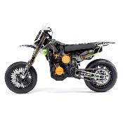 1/4 Promoto-SM FXR Supermoto Motorcycle RTR (Batterie et chargeur inclus), White LOSI