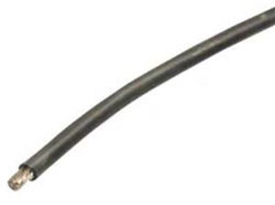 Fil silicone gauge 12 noir (1m) ROBITRONIC
