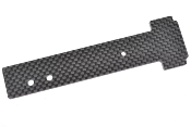 Renfort de châssis carbone arrière noir 3mm SBX-825 CORALLY