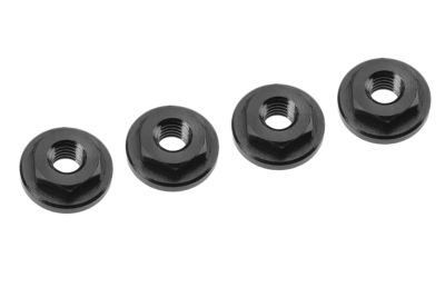 Side guard nut M3 Aluminium (4) SBX-825 CORALLY