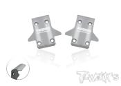 Sabot de protection de châssis Inox Avt. pour KYOSHO MP11 (2) T-WORK'S