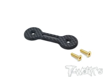 Barrette d'aileron monobloc carbone universelle T-WORK'S