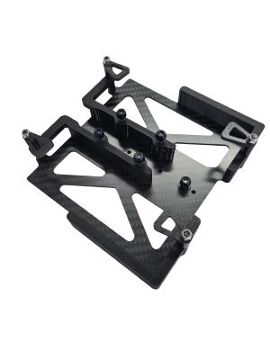 Plateau Carbon bac d'accus MIDDLE 2x2S pour EB48 2.X LR PROD