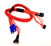 Câble de charge 4S EC5 + prise d'équilibrage pour sortie chargeur XT60 (60cm) WS-Line
