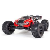 KRATON 6S 1/8e V5 4WD BLX Speed Monster Truck with Spektrum Firma RTR, Red ARRMA