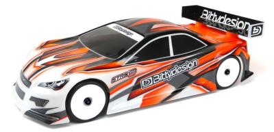 Carrosserie STRIKER SR non-peinte 190mm BITTYDESIGN